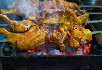 Charcoal chicken