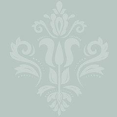 Damask Vector Oriental Pattern