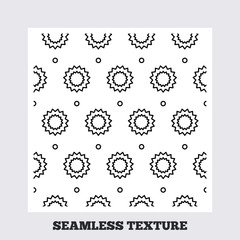 Stars stripped geometric seamless pattern.