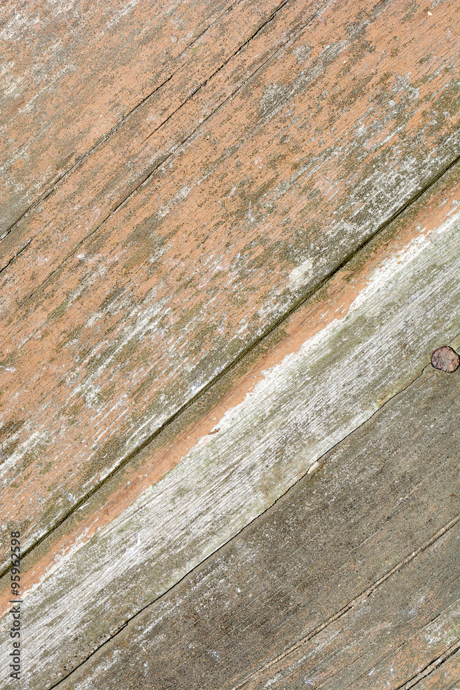 Wall mural Wooden texture, empty wood background