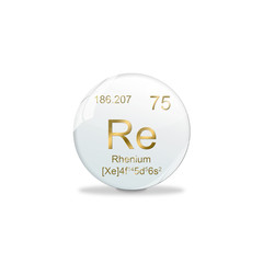 Periodensystem Kugel - 72 Hafnium