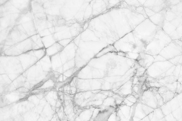 whiye marble patterned texture background in natural patterned and color for design.