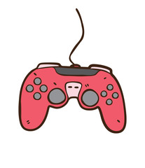 hand drawn joystick icon