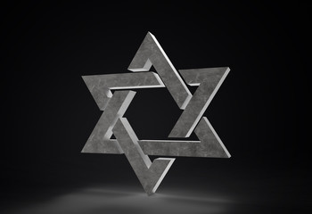 Jewish 3d Star - David Star - 95966362