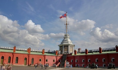 Obraz premium forteresse pierre et paul de saint petersbourg