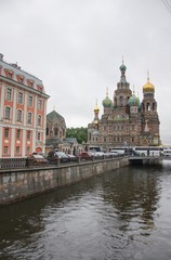 Fototapeta premium eglise à saint petersbourg