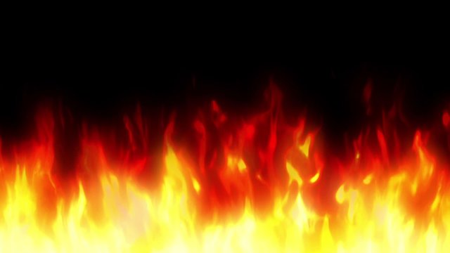 燃え盛る炎 ループ flame loop