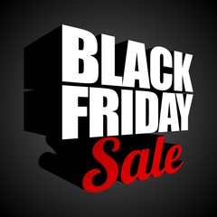 Fototapeta na wymiar Black Friday Sale, discount and voucher template
