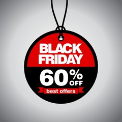  Black Friday Sale, discount and voucher template