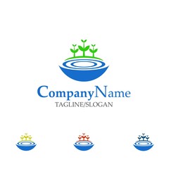 Environmental Nature logo icon Vector