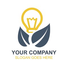 Idea Creative Business Marketing Advertising Icon Vector Logo