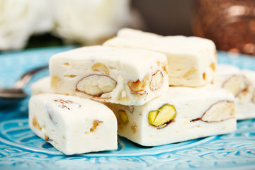 Weißer Nougat - white Nougat