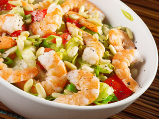 Shrimps salad
