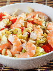 Shrimps salad