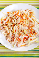 Chicken salad with quinoa