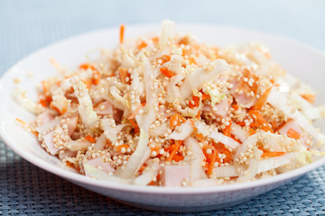 Chicken salad with quinoa