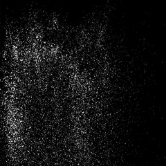 Grainy abstract  texture on a black background. Snow texture. Design element. Vector illustration,eps 10.