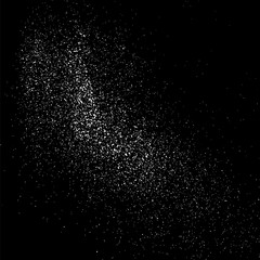 Grainy abstract  texture on a black background. Snow texture. Design element. Vector illustration,eps 10.