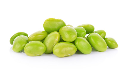 soy on white background