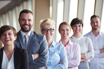 Obraz premium diverse business people group