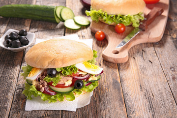 sandwich,panbagnat