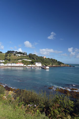 Fishing harbour of Rozel on Jersey