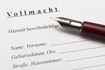 Vorsorgevollmacht, Vertretung und Geschäftsunfähigkeit