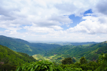 Mountain landscape. Vietnam nature image