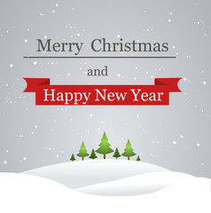 Christmas retro greeting card and background