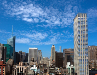 Fototapeta na wymiar View of Manhattan from the Empire State Building