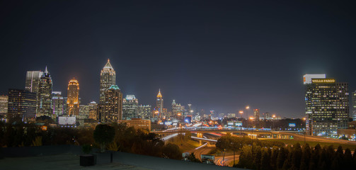 Fototapeta na wymiar Midtown Atlanta