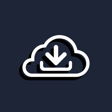 cloud outline dounload