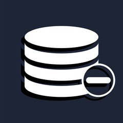 data hdd delete icon