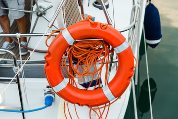 life saver on a boat