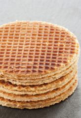 Dutch Waffles close up