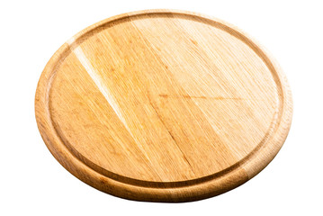 wooden Cutting board isolated