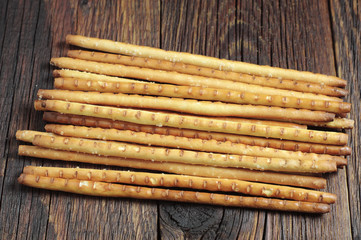 Heap bread sticks