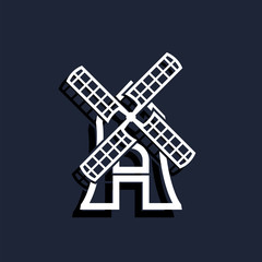 outline Windmill icon