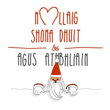 Nollaig Shona dhuit, agus athbhliain - &Eacute;ire