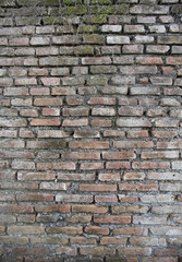 Old brick wall background
