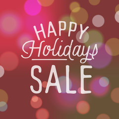 Fototapeta premium Vintage background with slogan for Christmas
