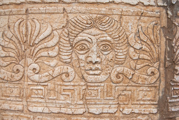 part of original ancient Greek vase