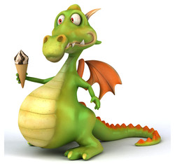 Fototapeta premium Fun dragon