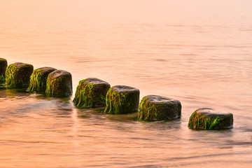 Sonnenaufgang am Strand von Bansin / Usedom 