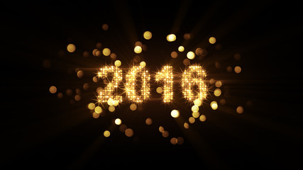 new year 2016 greeting