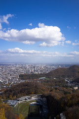 札幌大倉山展望台からの風景1