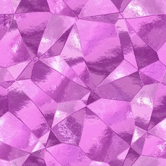 Decorative stones of different shapes - pink pattern 
