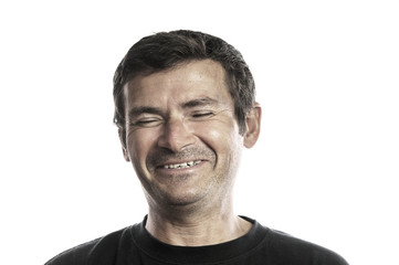 Portrait of smiling man