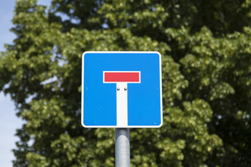 Sackgassenschild