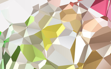 Abstract colorful geometric triangles background, polygonal design.